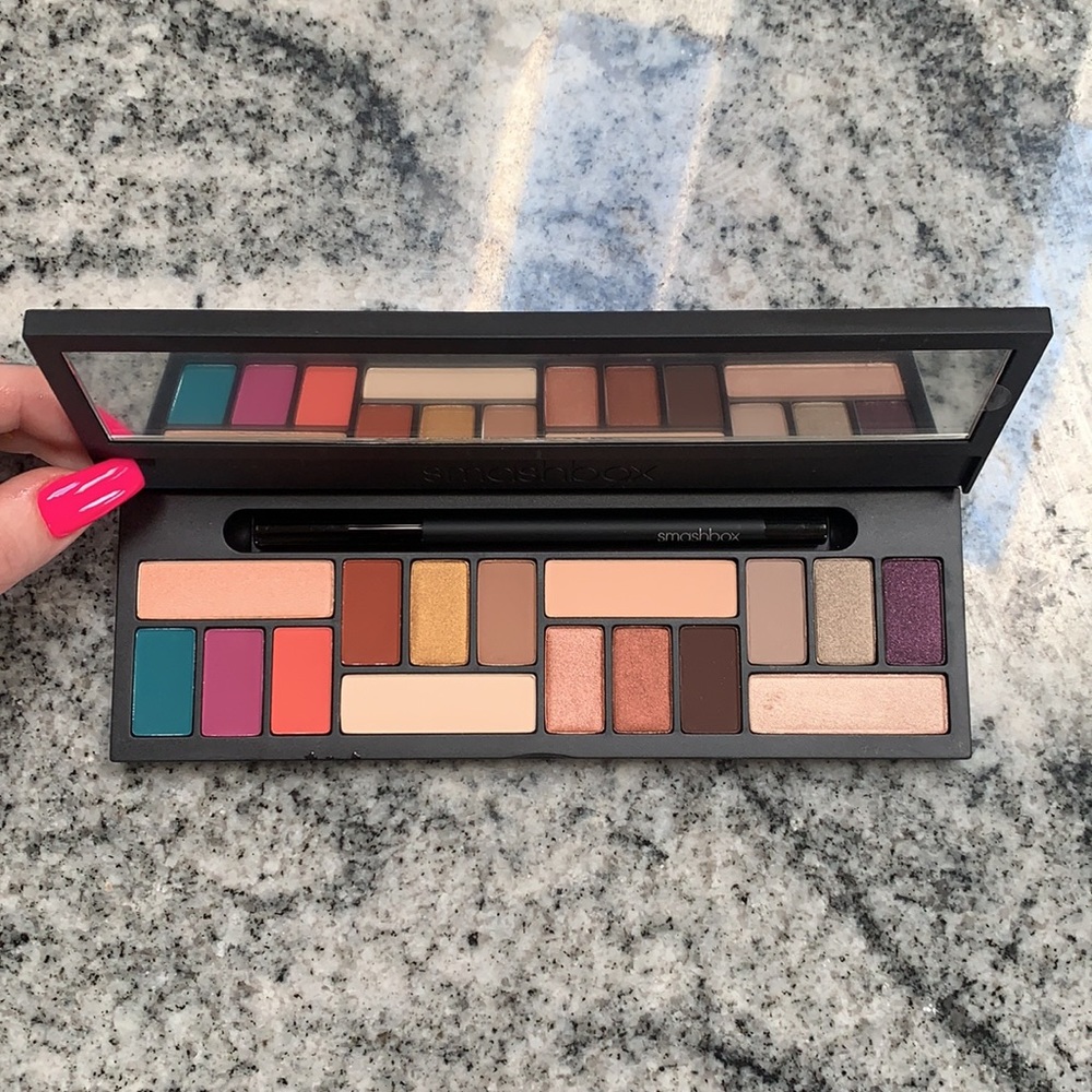 Brand New SMASHBOX L.A. Cover Shot Eyeshadow Palette & Eyeliner Duo